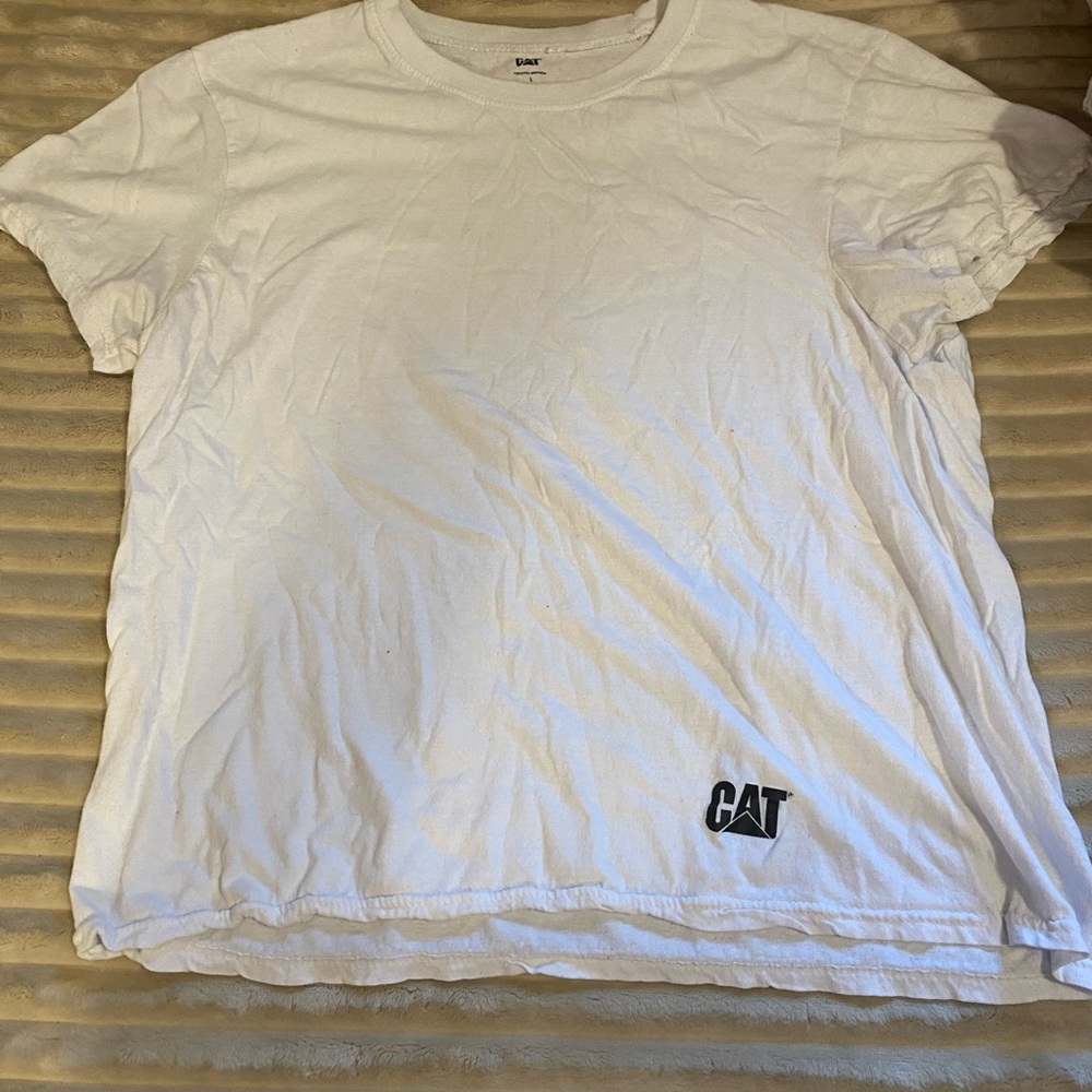 CAT Women’s White T-Shirt